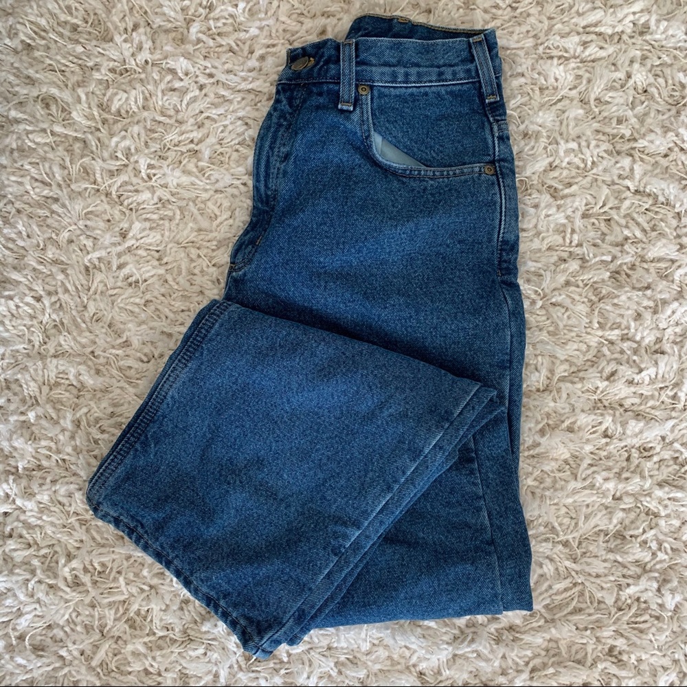 Carhartt Relaxed Fit Flannel Lined Blue Jean